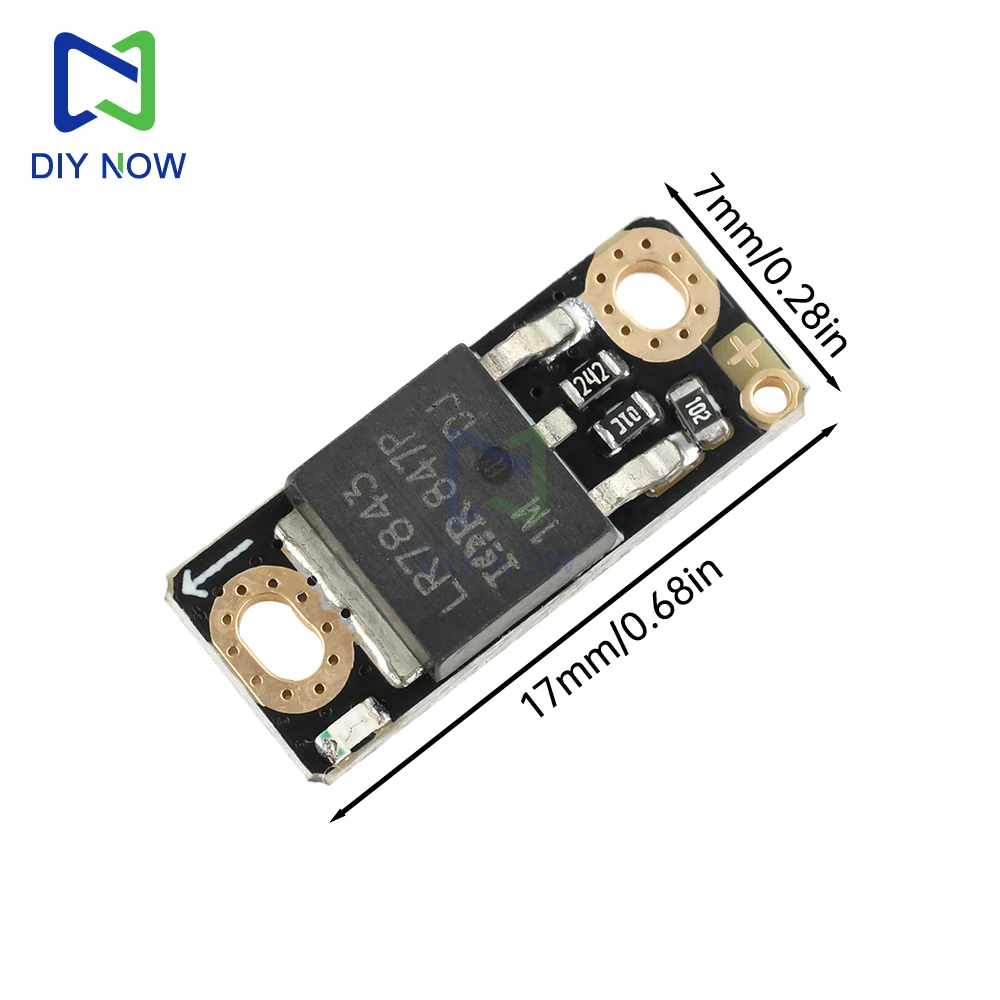 160A 미니 고전력 MOS 트리거 스위치 드라이버 모듈 전계 효과 튜브 PWM 조절 전자 스위치 제어 보드 5-18V