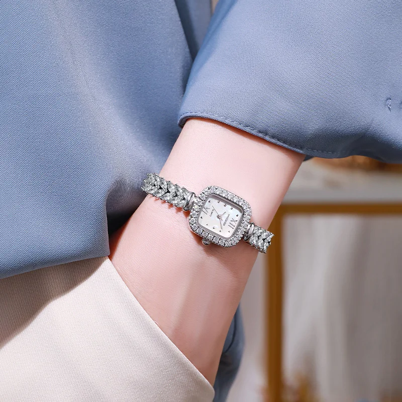 MIGE Original Miyota Quartz Woman Watch Waterproof Ladies Wristwatch Fashion Diamond Crystal Strap Watch For Women