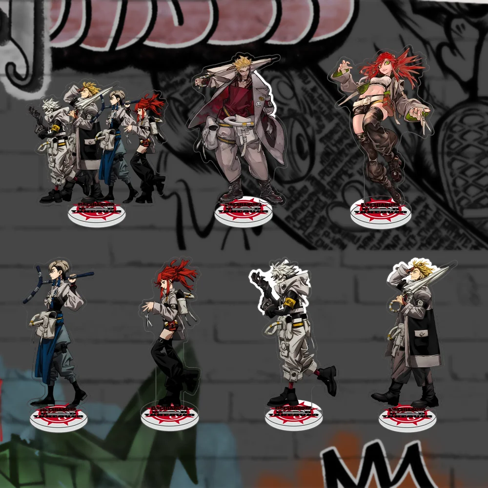 "Gachiakuta" أنيمي 15 سنتيمتر الاكريليك حامل رودو Surebrec و Riyou ريبر سطح المكتب الديكور هدية عيد ميلاد #2