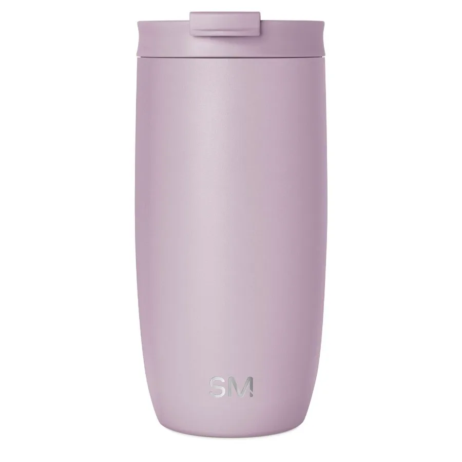 16 fl oz Insulated Stainless Steel Voyager Coffee Tumbler with Insulated Flip Lid Lavender Mist