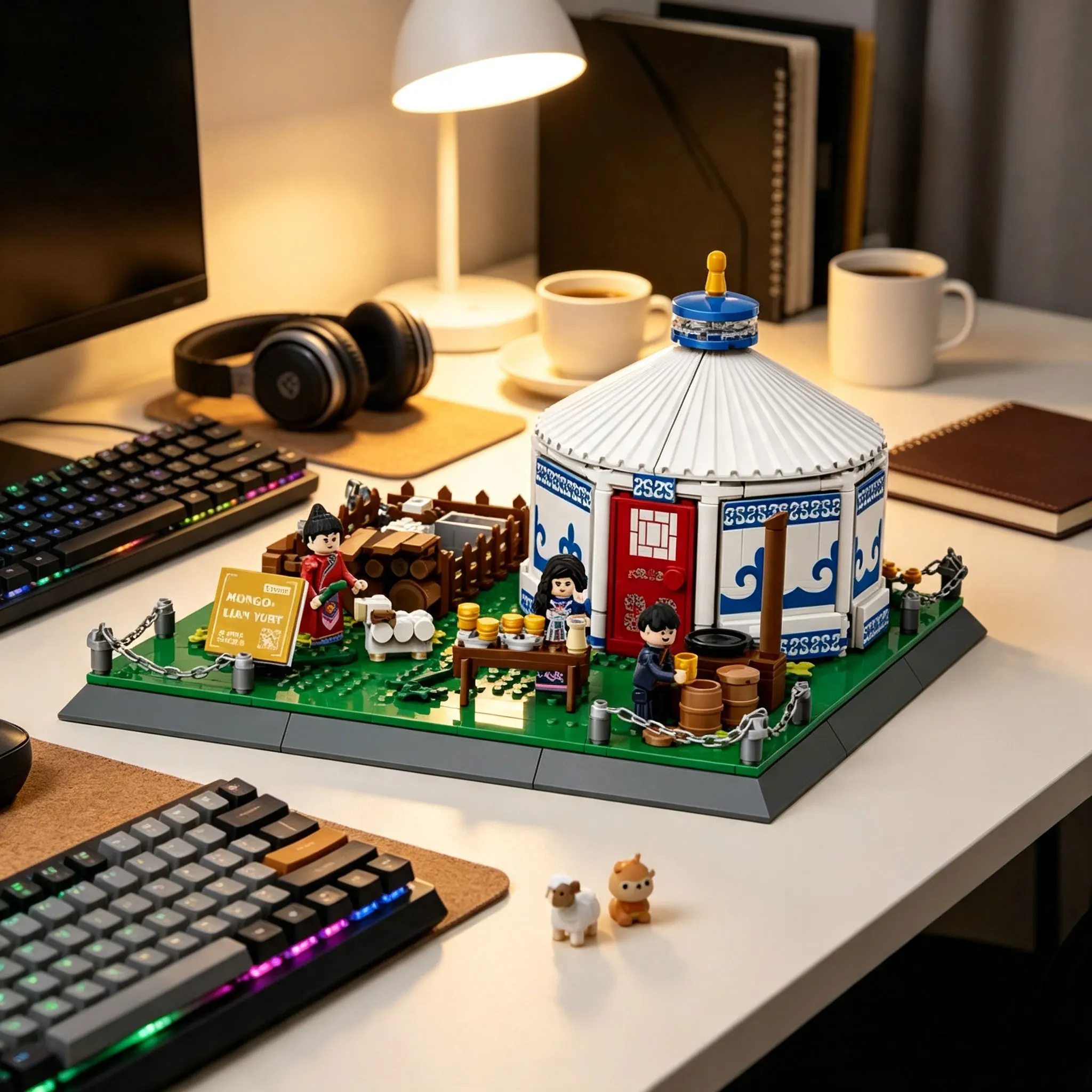 Blocs de construction DIY Yurt - Kids Toys Mongolia avis et prix