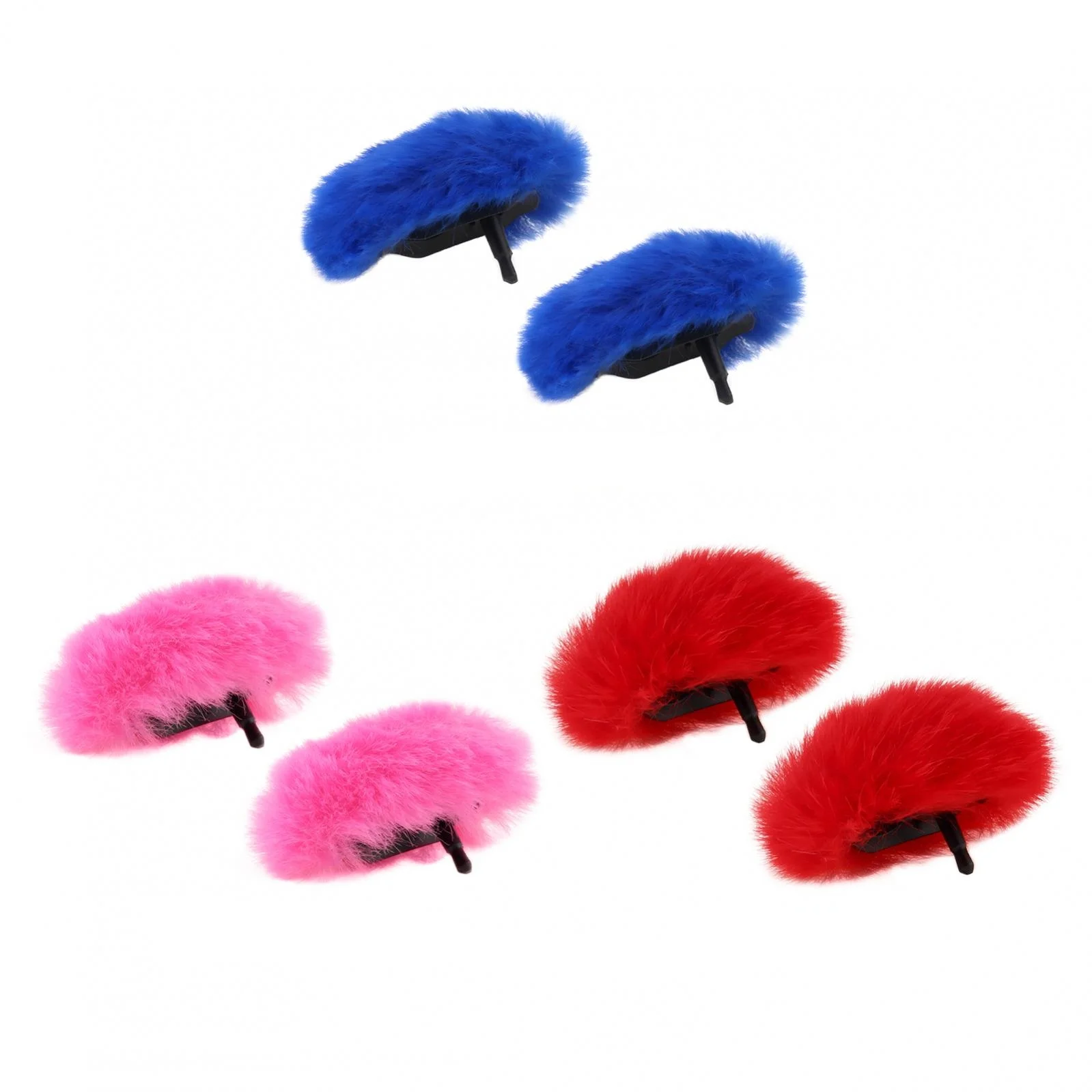 

Red / Pink / Blue/ Gray Microphones Windscreens Fit for DJI MIC / Lavalier Lapel Microphone, Microphone Furry Wind Muff Foam