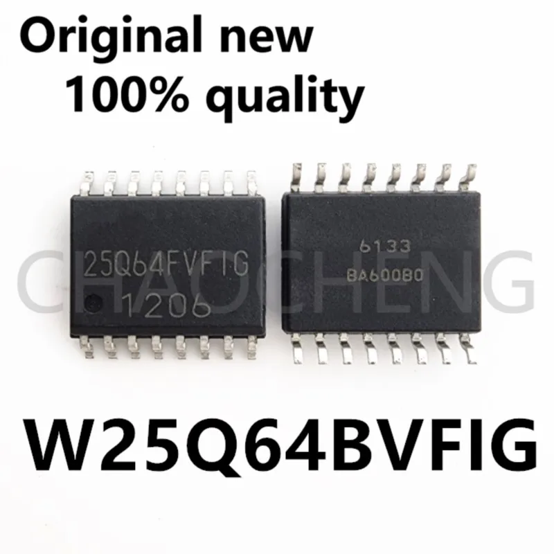 (2-5 Stück) 100 % neuer Original-Chipsatz W25Q64BVFIG 25Q64FVFIG SOP-16