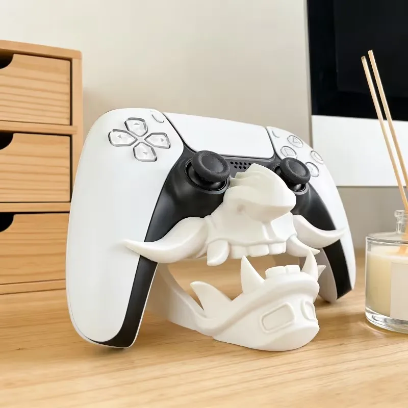 1pcs Demon Face PS5 Controller Bracket – Stable Non-Slip Base, Durable Gaming Equipment Organizer