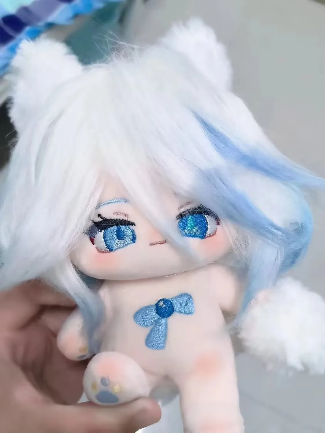 格安20cmコットン人形クリアランス、高品質原神インパクト「フリーナ」ガラス毛属性可愛い人形女の子向けギフト