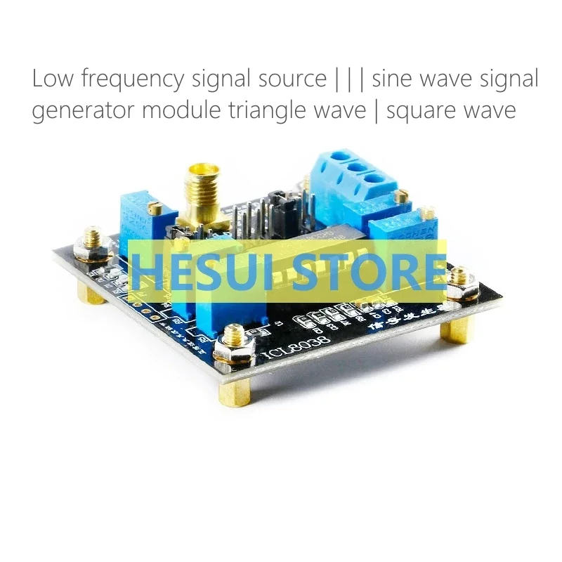 ICL8038 signal generator module low frequency signal source/sine wave/triangle wave square wave/waveform generation