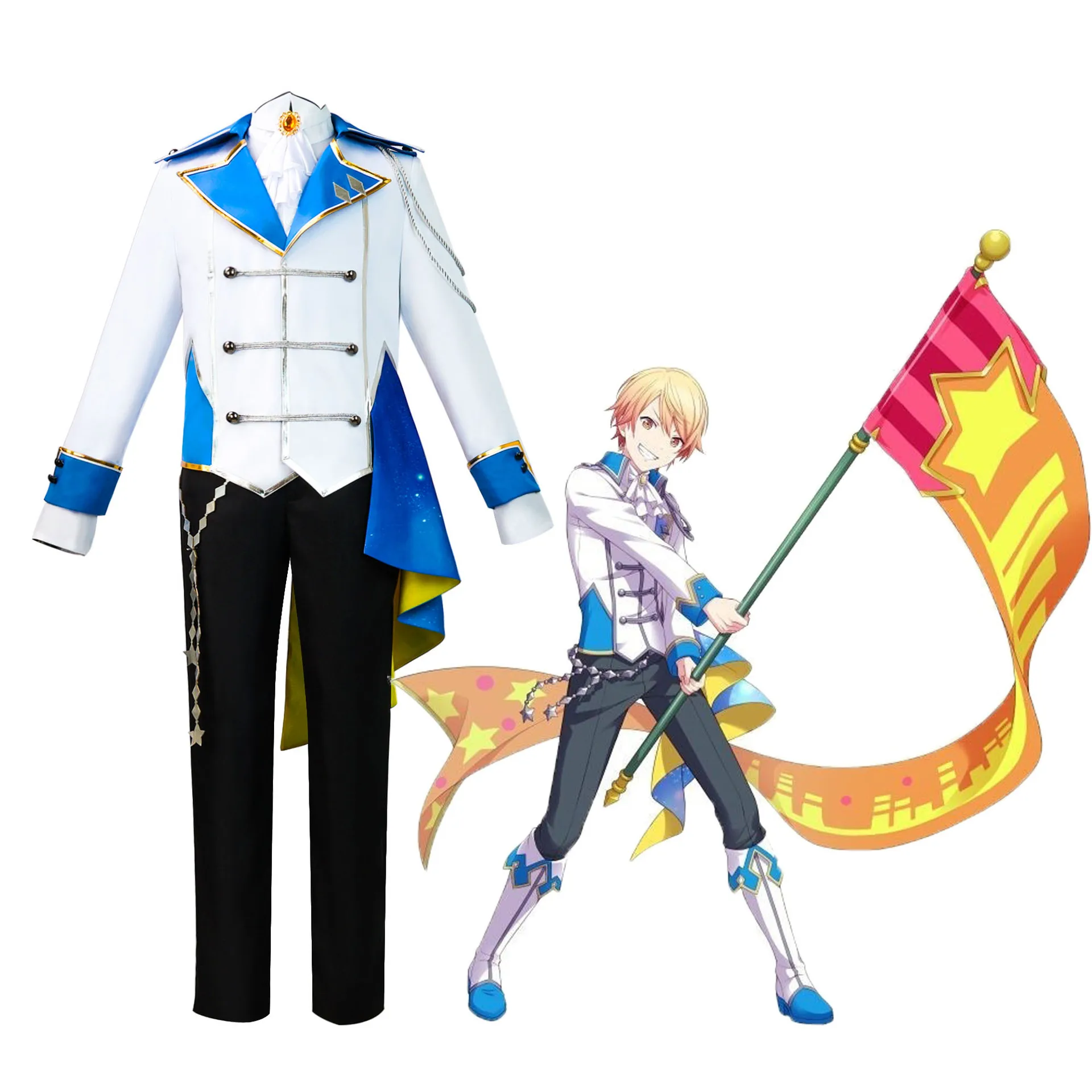 

World Plan Colorful Stage Feat. Cosplay Costume Of The Character Set From Tenmaji In The Game