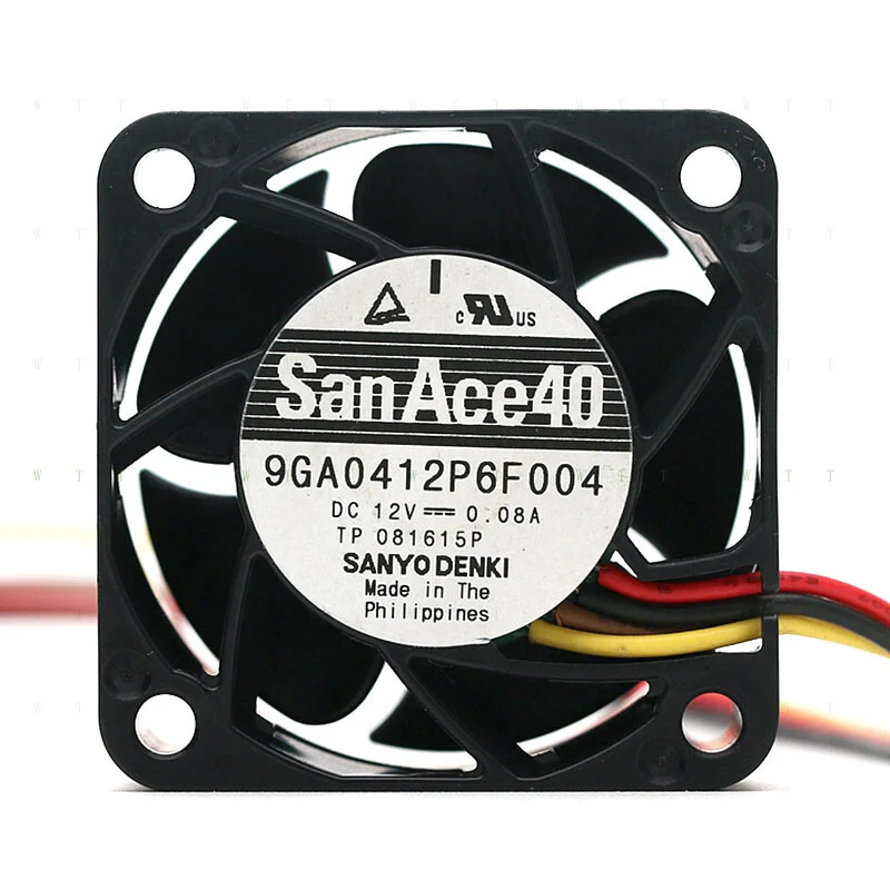 

H For SANYO 9GA0412P6F004 4020 4CM 12V 0.08A ball mute fan
