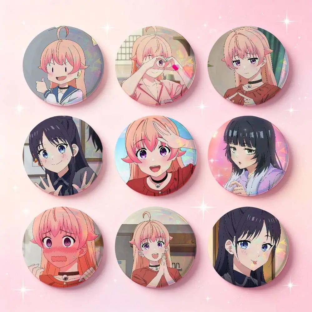 Insignias de anime Witch Watch, botones redondos, broches creativos, accesorios decorativos para bolsos, regalos para fans y amigos coleccionistas