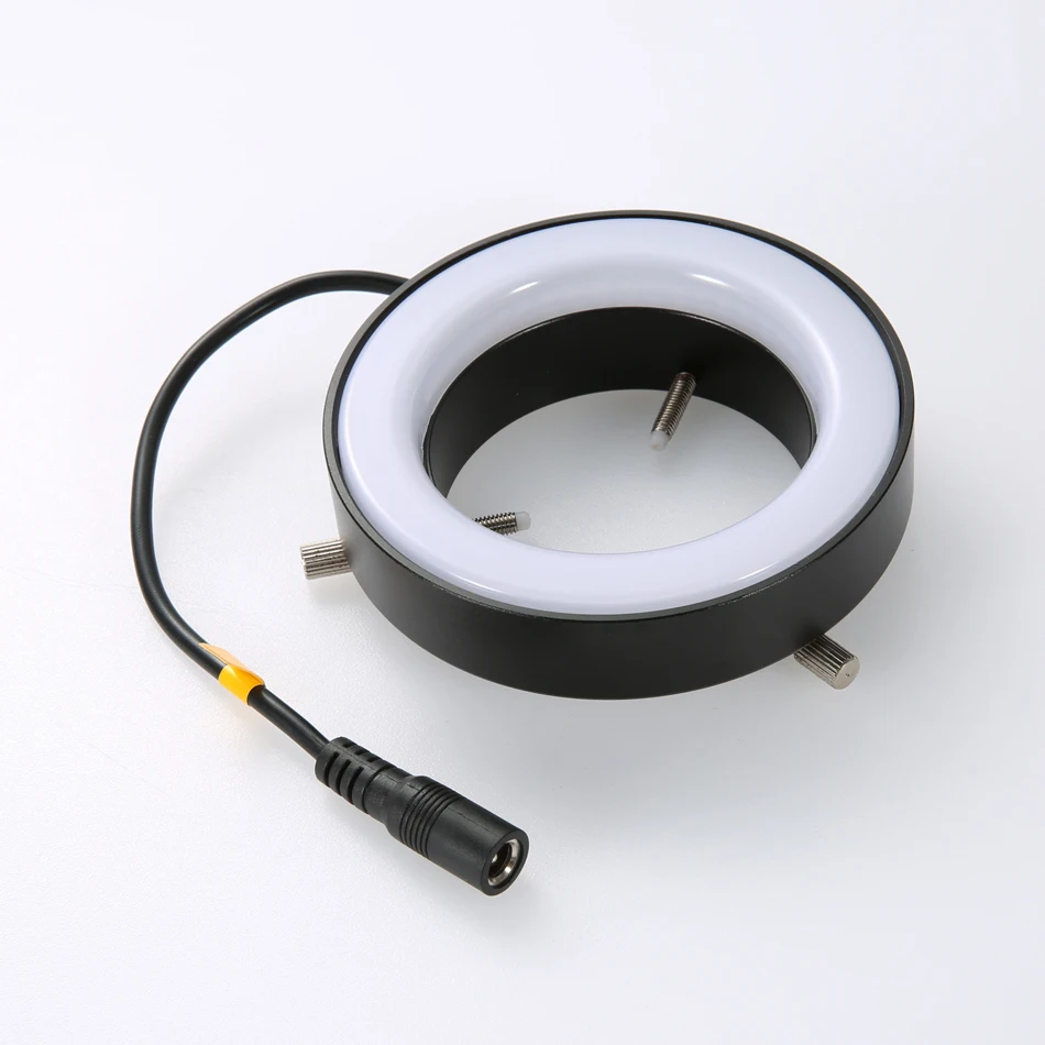 Milk White Board Inner Diameter 144 Lamp Bead Microscope Camera LED Ring Light Source Eliminate Shadow to Prevent Reflection