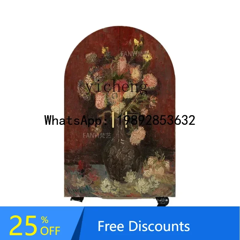 retro solid wood wardrobe household hanging wardrobe bedroom bedside storage cabinet integrated free installation