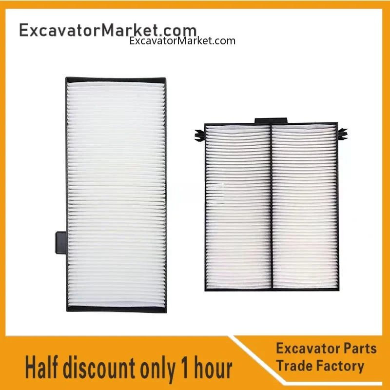 

For Doosan Daewoo DX75/130/150/215/220/260-9/-9C air conditioning filter grid excavator accessories High Quality