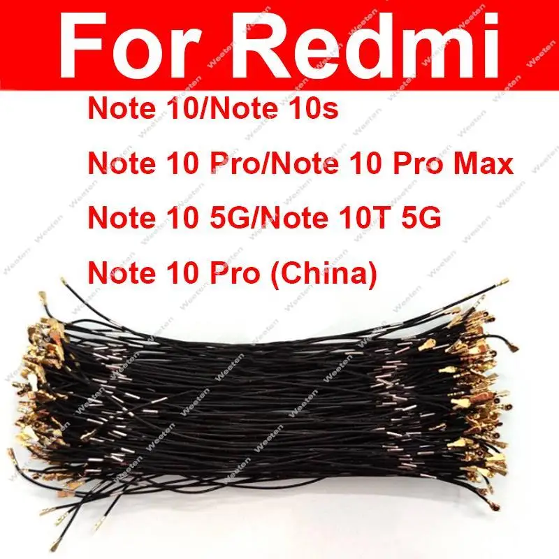 Signal Antenna Flex Cable For Xiaomi Redmi Note 10 10 Pro Max 10S 10T 4G 5G Signal Wifi Connector Flex Ribbon Parts