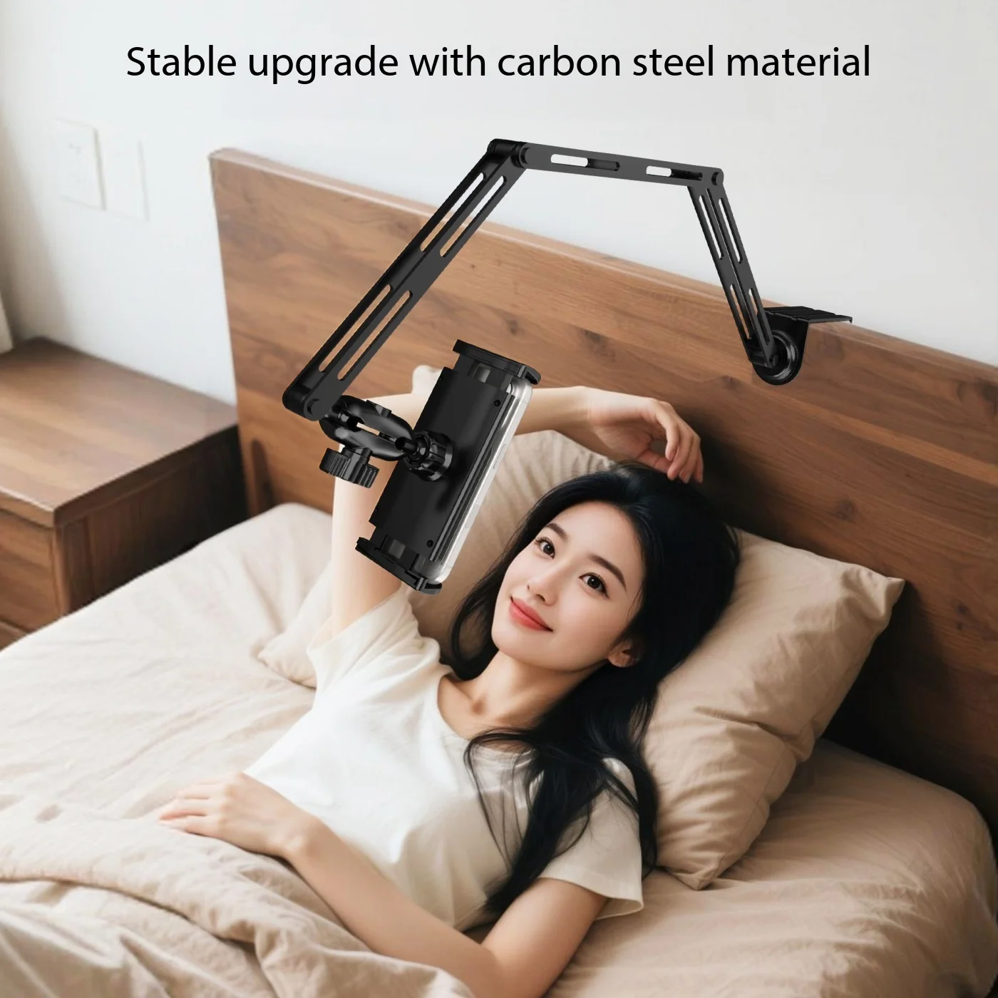 Flexible Articulated Arm Stand Bed Support For Tablet Headboard Holder Height Adjustment Elephant Living Cradle For Galaxy Tab