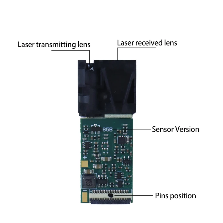 20m UART Laser Range Finder Module Digital Signal Output Short Distance Laser Detector Sensor Manufacturers