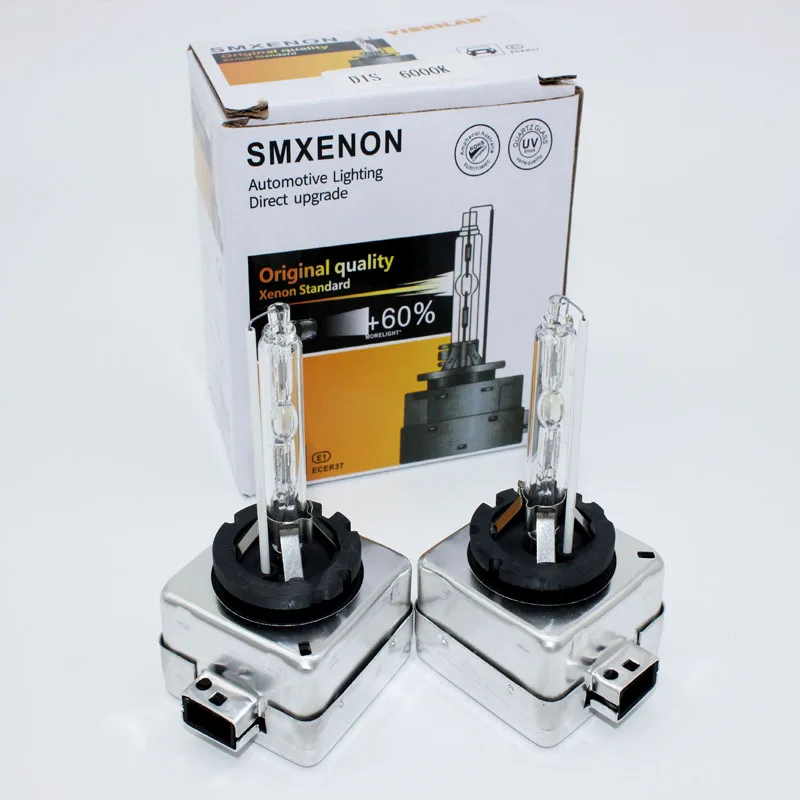 HID Xenon 2 шт. D1C D1S D1R 6000K, белые лампы головного света