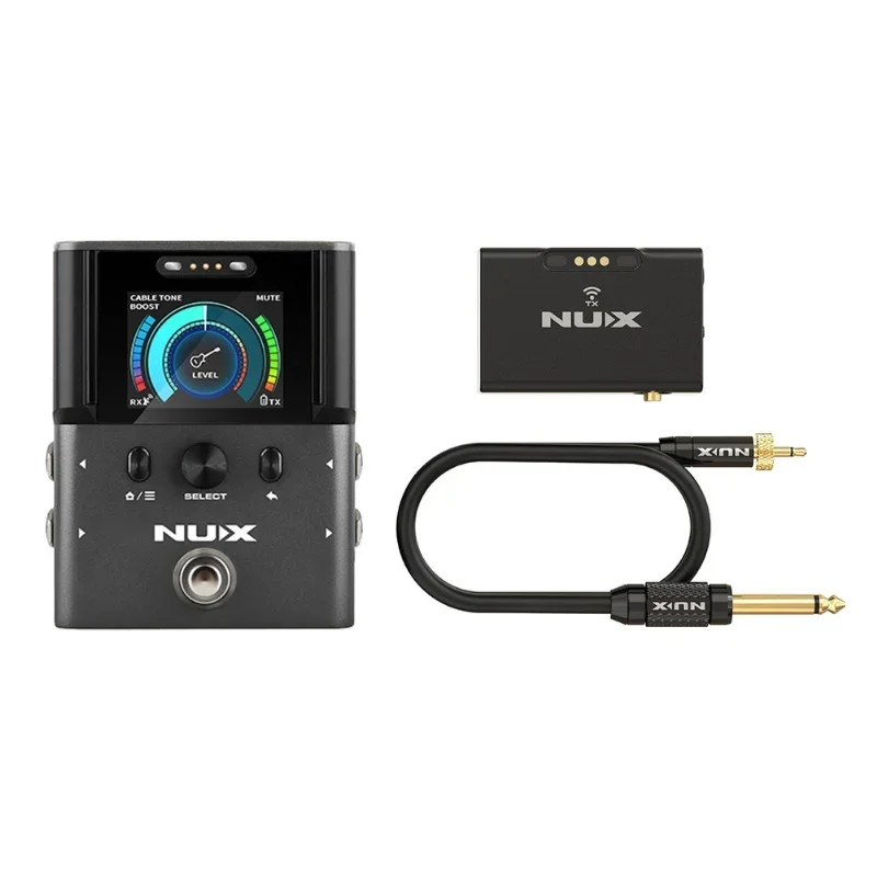 

NUX B-8 wireless guitar system 24-bit 48 kHz high 2.4 GHz interference-free Electric guitar Audio system Tuner Boost Effect