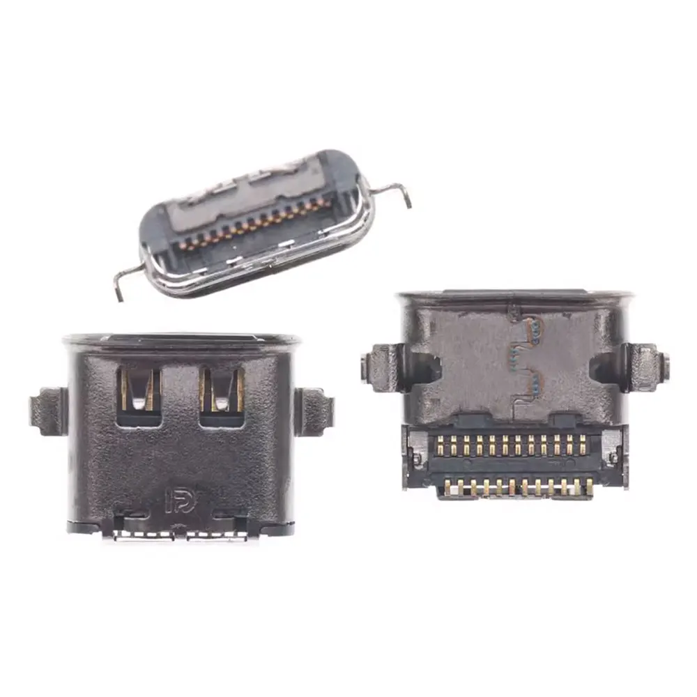 2Pcs Typ C Jack 24Pin USB Lade Port Stecker Buchse Stecker Für Lenovo T480 T580 L480 L580 L490 24P USB-C Power Interface – Detail 2