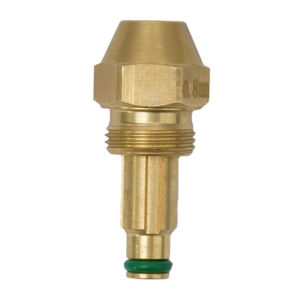 Siphon Type Oil Atomizing Nozzle for Burners Compatible with Diesel Heavy Waste and Vegetable Animal Oil Fuel Sources