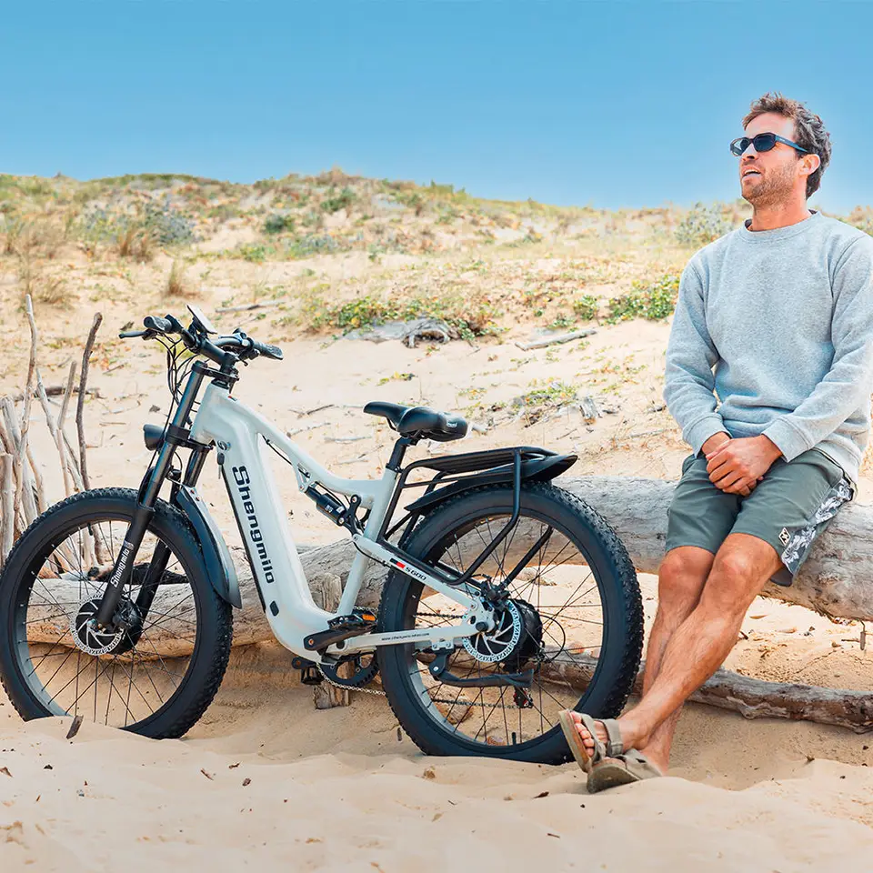 Electric Bike S600 Dual Motor 2000W 48V35AH Dual Battery 26 Inch Wide Tire Mountain E-Bike All Terrain Off-Road Electric Bicycle image 10