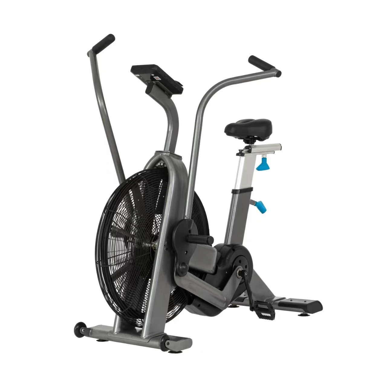 High-quality commercial foldable vertical exercise bike air fan for home gym indoor fitness equipment