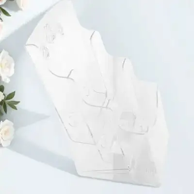 

Стильная наклонная настольная подставка для документов, органайзер для файлов, держатель для брошюр, прозрачный органайзер для офиса и школы