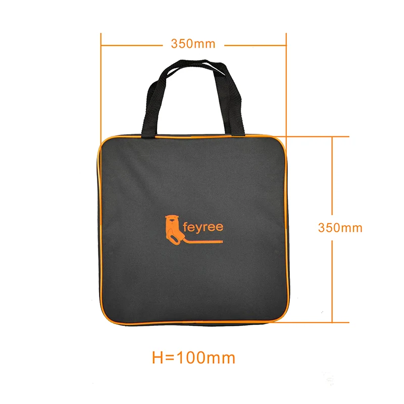Feyree EV Charger Bag Case for Type2 Charging Cable J1772 Portable Charger EVSE Waterproof Storage Bag