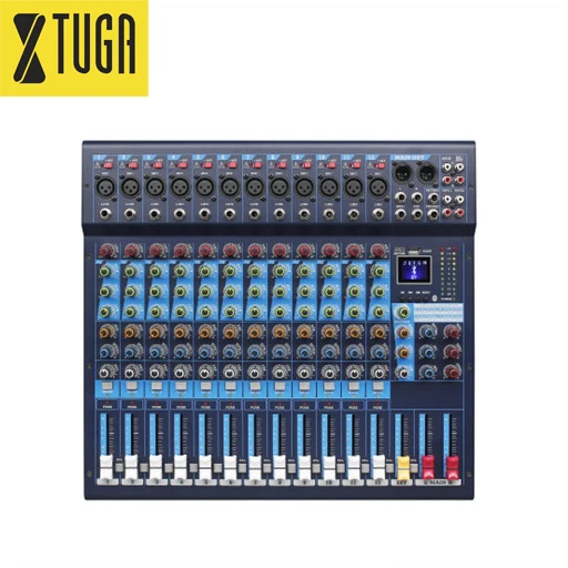 

Xtuga DRX-1200 whosale factory price 12 channels digital recording mixers