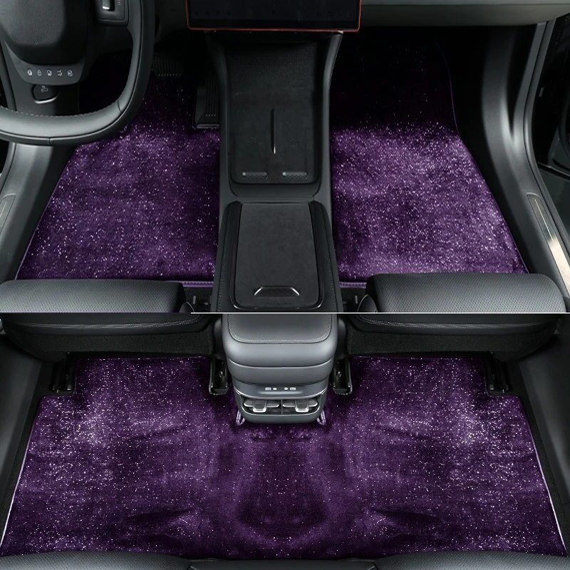 

For MX-5 3th 2005-2014 Auto Carpets 4PCS Starry Sky Blanket Custom Car Floor Mats Accessorie