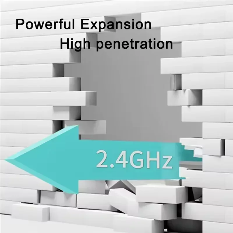 Kebidumei 1200Mbps WiFi Repeater Wireless Router WIFI Extender Amplifier Dual Band 2.4G/5GHz Signal Booster Long Range Network