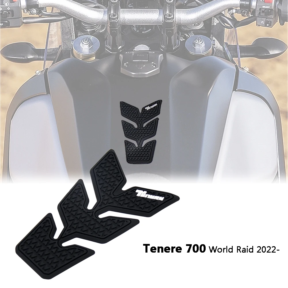 

Non-Slip Motorcycle Fuel Tank Sticker Protector Pad For YAMAHA Tenere 700 2022-2024 World Raid Hold Tank Decal