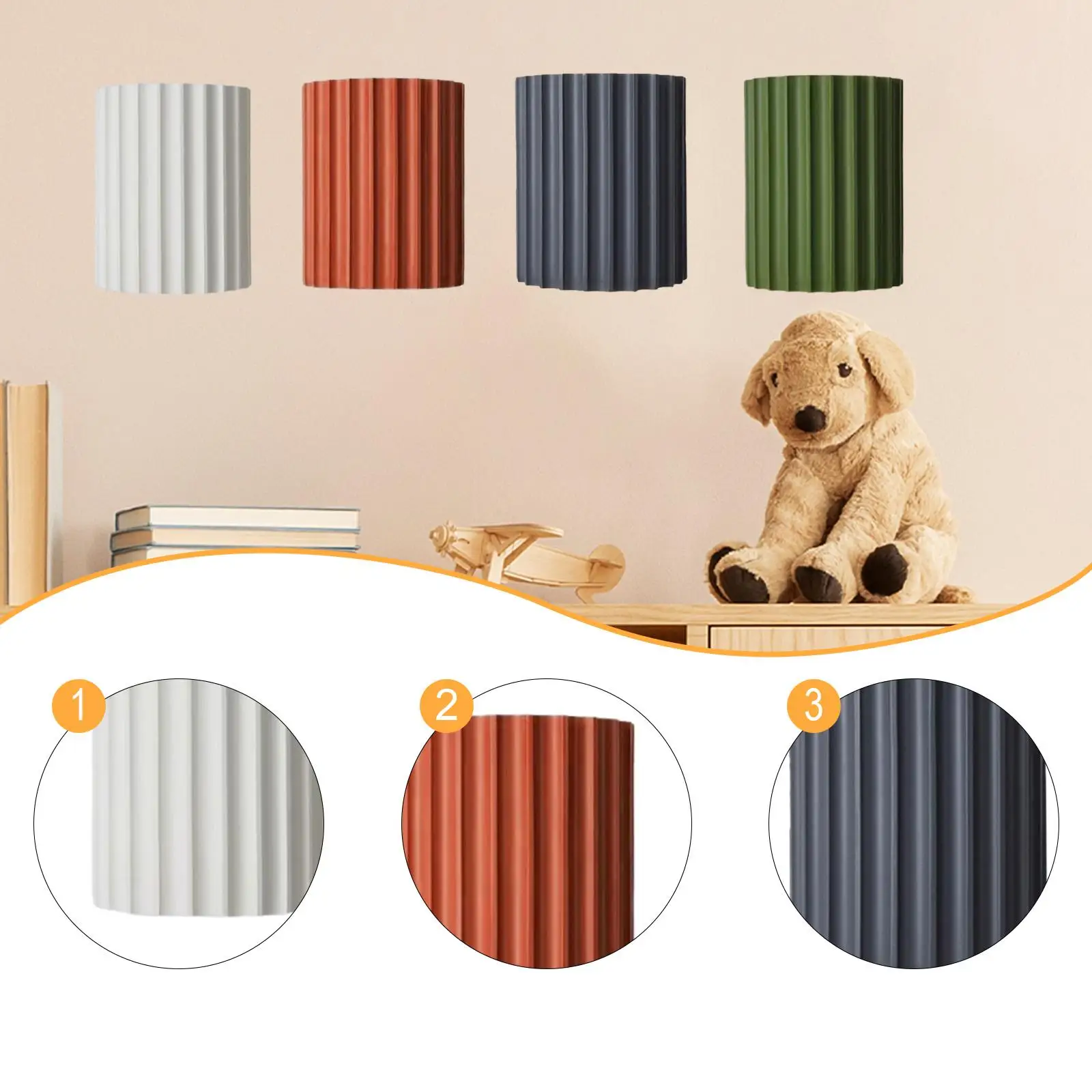 

Wall Lamp Shade Versatile Easy Install Nordic Lighting Accessories Decoration for Corridors Bar Hallways Living Room Bedroom