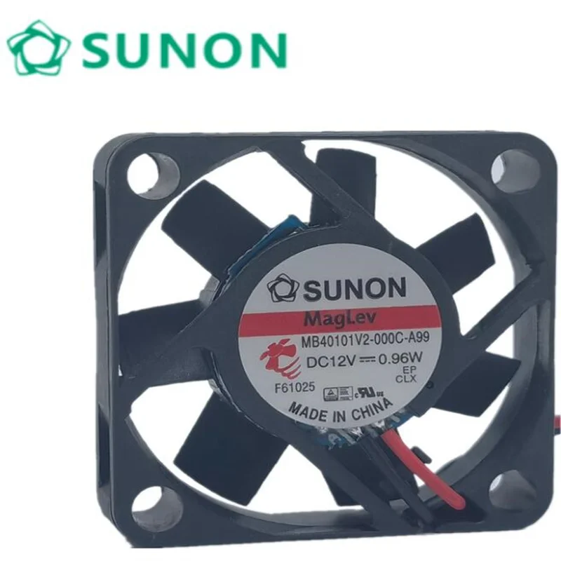 

5pcs Mb40101v2-000c-a99 12v 0.96w 4010 4cm two-wire silent magnetic suspension fan