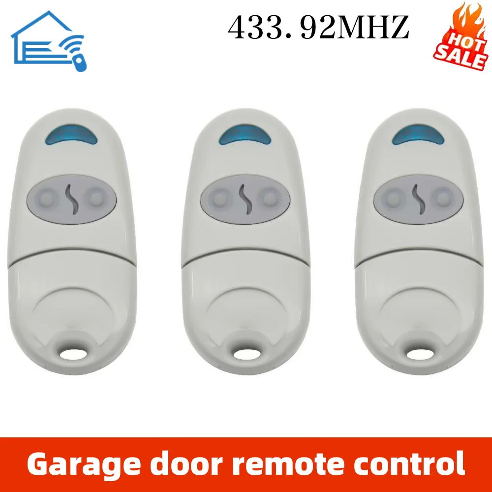 CAME 433MHz Garage Door Remote Control Duplicator Code Grabber Clone Gate Key Fob Command Hand Transmitter 433.92MHz
