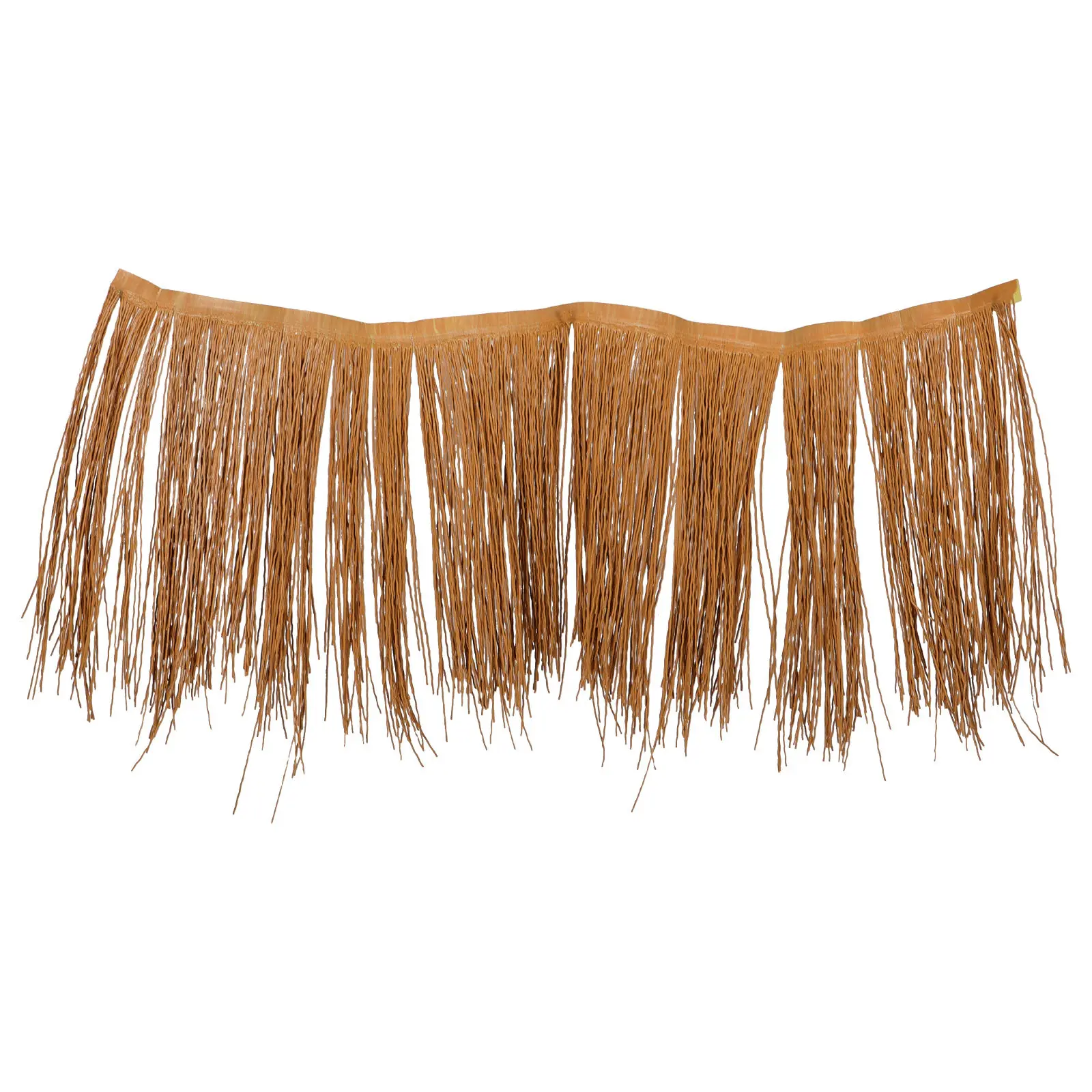 Artificial Palm Thatch Roll Synthetic Straw Roof Cover for Chicken Coop Dog House Patio Garden Roofing