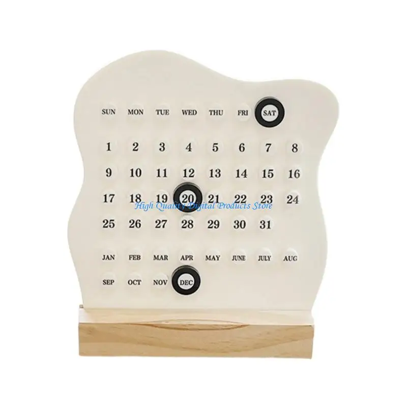 U2JE سطح المكتب التقويم مخطط التقويم منضدية التقويم هدية التقويم الأبدية #3