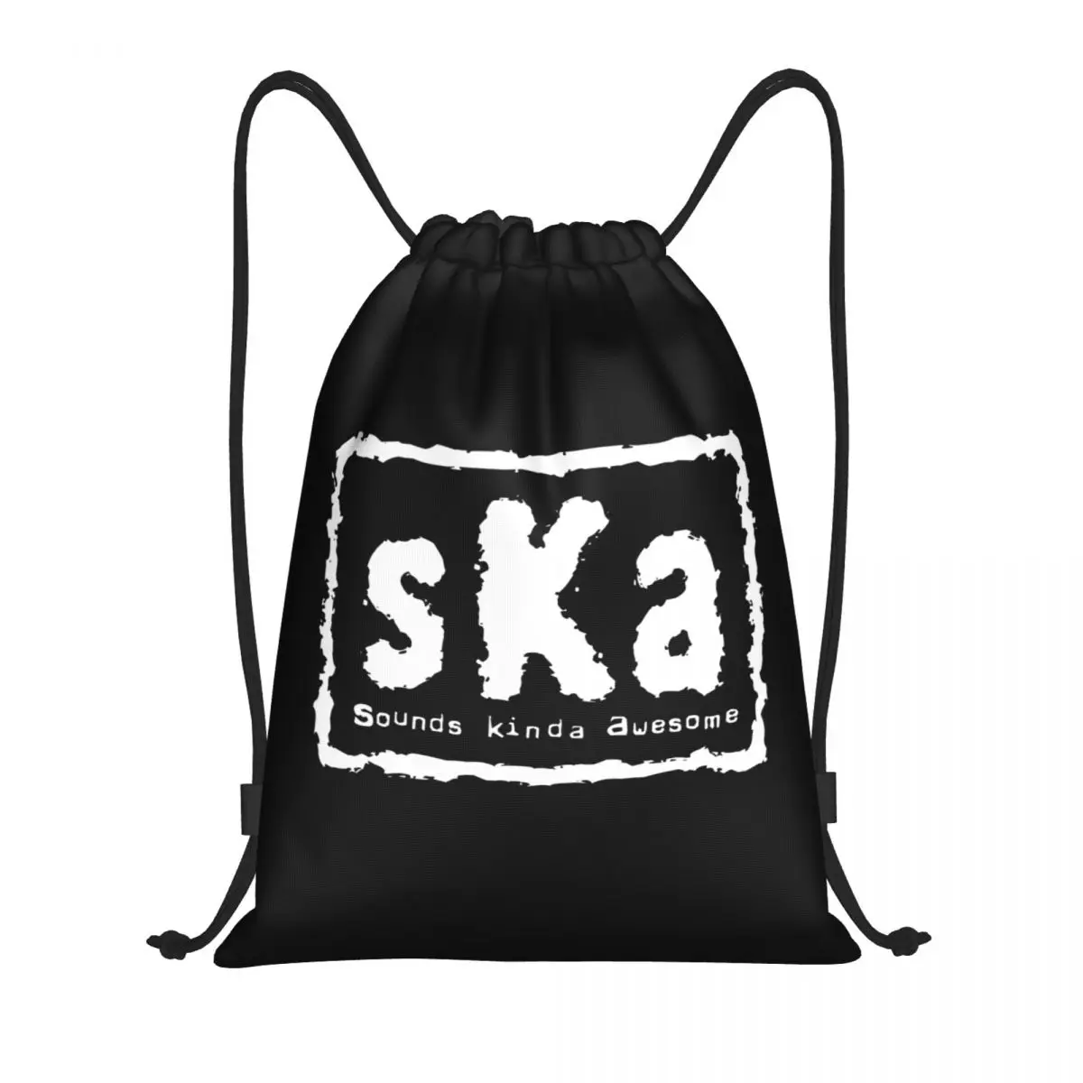 Ska World Drawstring Bags Men Women Portable Gym Sports Sackpack Jamaica Music Shopping Storage Backpacks