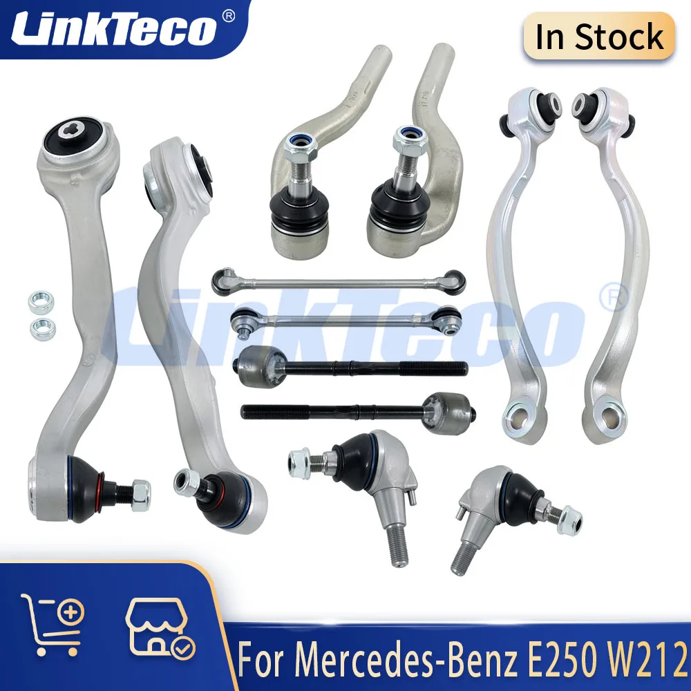 Chassis Parts Front Control Arm Ball Joint Sway Bar Link Suspension Kit Fit 2.1 3.5 L For Mercedes-Benz E250 E400 W212 2.1L 3.5L