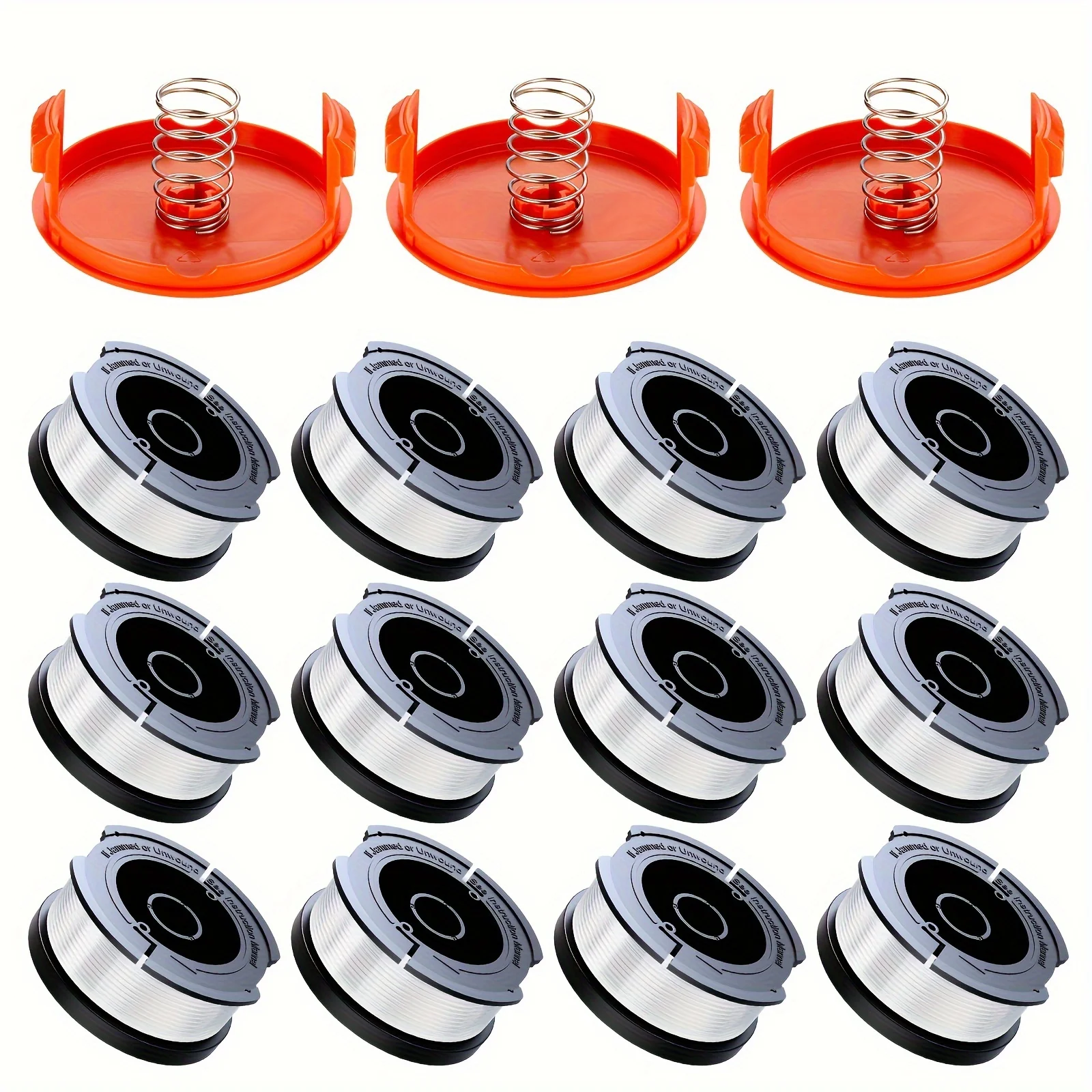 

Леска для триммера, совместимая с Black+Decker AF-100, 0.065 дюйма, 360 футов, с автоматической подачей, для газонокосилок-триммеров