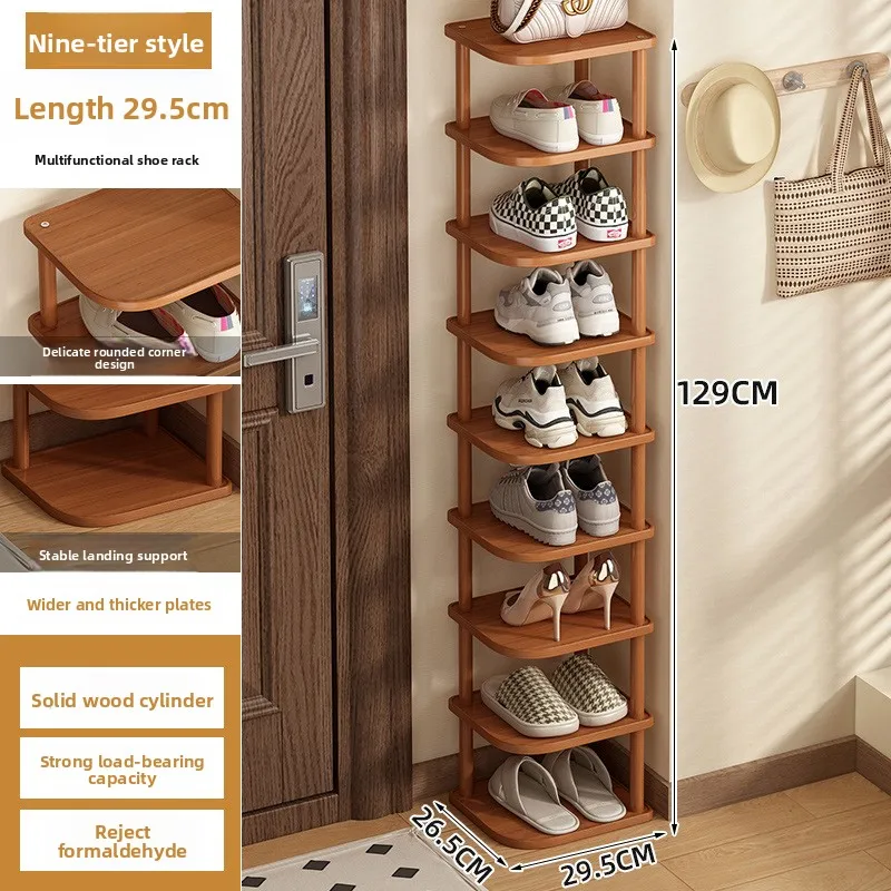 

Многофункциональная обувница, многоярусная узкая полка для обуви у входа в дом, простой шкаф для хранения обуви в помещении.