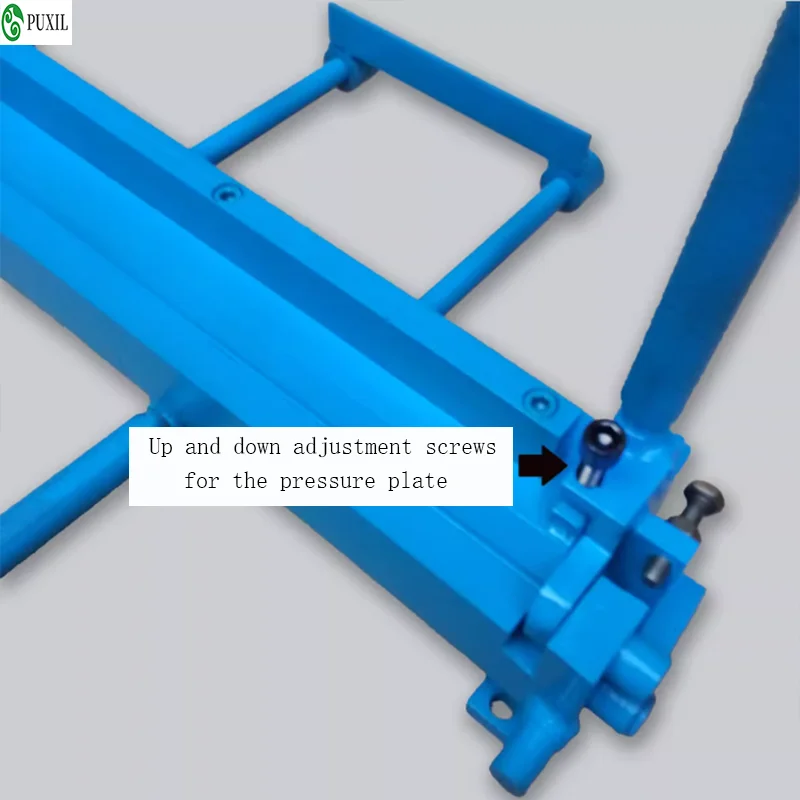 ماكينة ثني الصفائح المعدنية اليدوية 210 مللي متر ، ماكينة ثني الألواح النحاسية المصنوعة من الحديد والألومنيوم ، أداة صغيرة قابلة للطي 0.1-2 مللي متر #3