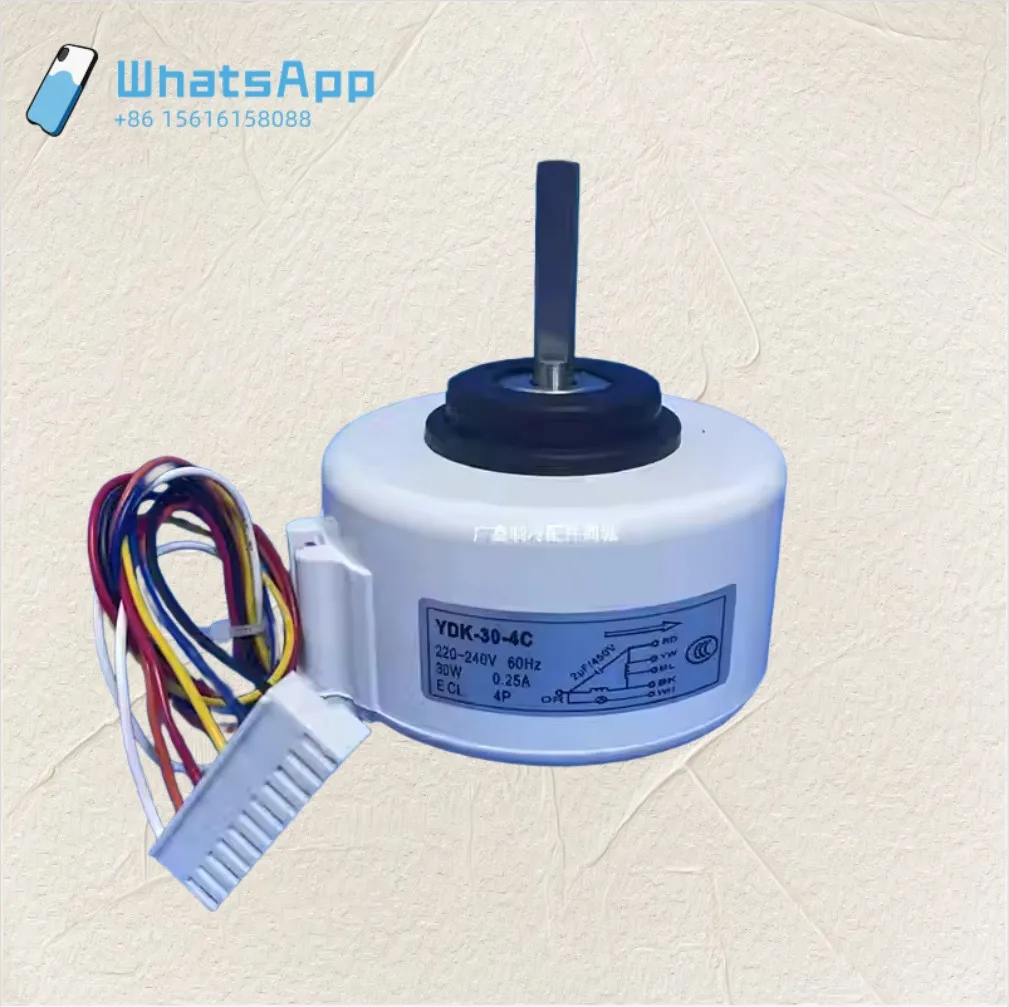 YDK-30-4 チゴエアコン室内プラスチックモーター吊り下げ式PGファンモーター30WリバースYDK-30-4P2-1 YDK-30-4P2-2
