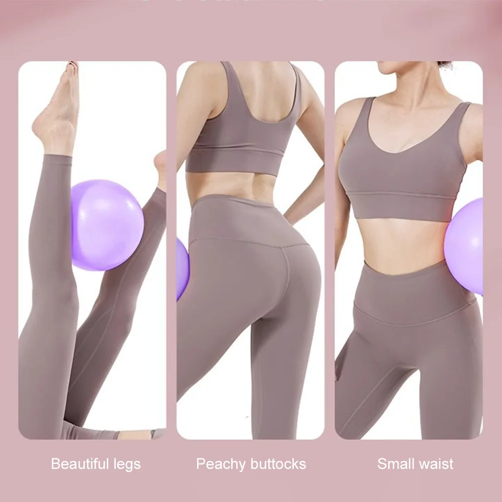 Yoga Pilates Kit 10 Piece Set With Resistance Bands And Ring_voghion.com