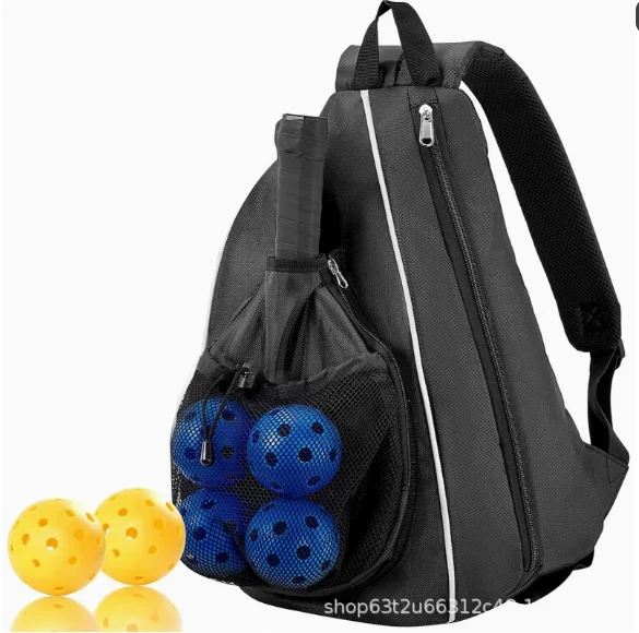 

Вместительная дышащая сумка для ракеток для пиклбола: износостойкий, портативный спортивный рюкзак и идеальный подарок для любителей пиклбола