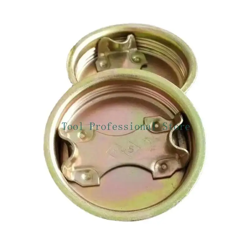 57QF 20Pcs 2 Inch and 3/4 Inch Metal Drum Bung Plug with Gasket Steel Bung Cap