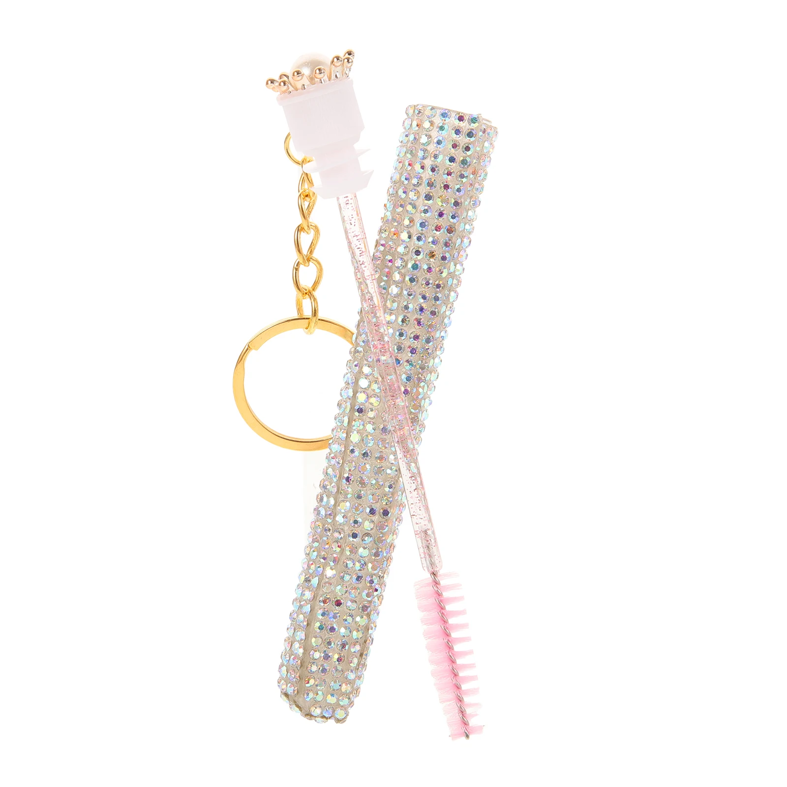 

Multifunctional Tube Mascara Brush Eyelash Extension Lash Wand For Eye Makeup Tools Brow Comb Lightweight Portable With