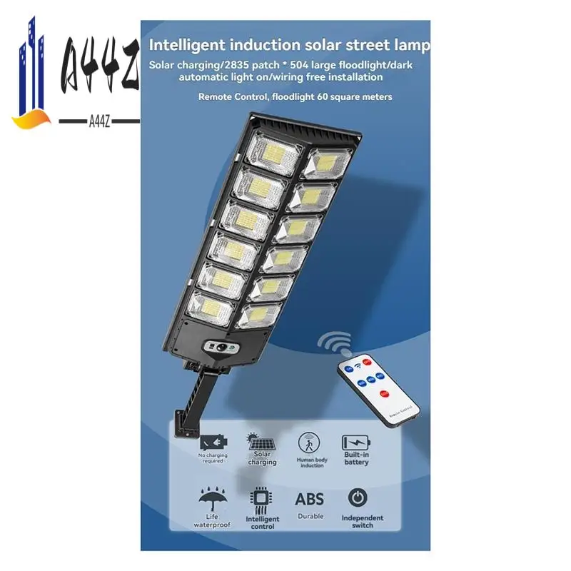 

A44Z-Солнечные фонари, светодиодные уличные солнечные дорожные фонари, солнечные фонари с дистанционным управлением, для парковки во дворе