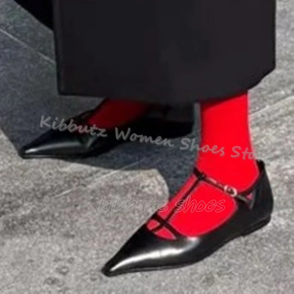 

Cross Strap Pump Genuine Leather Solid Color Fashion Concise Luxury Elegant Women Shoes Party Dress Ankle Strap Pointy Thin Heel