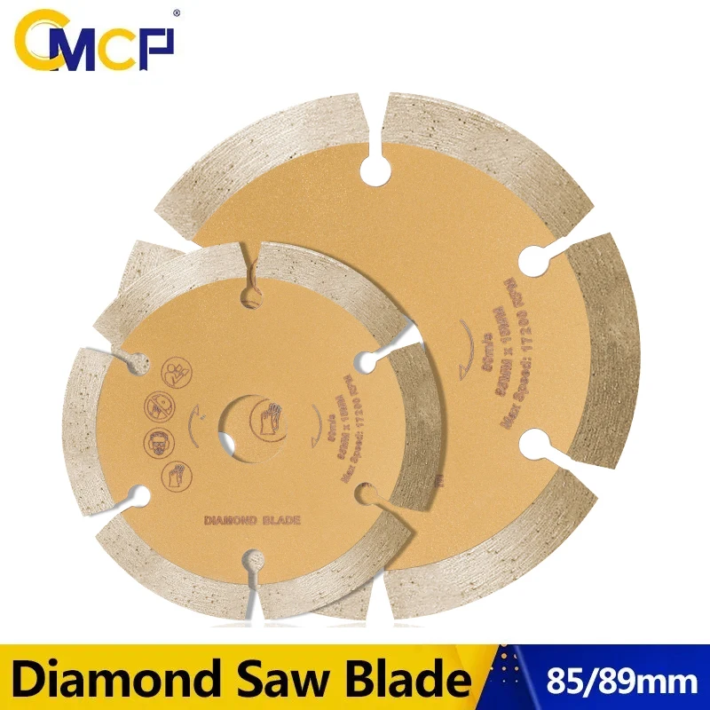 CMCP Diamond Saw Blade 85/89/115mm Dry Cutting Disc For Cut Concrete Ceramic Brick Marble Stone Cutting Discs Circular Saw Blade