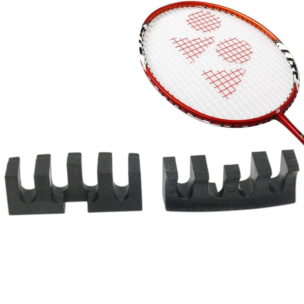 

2pcs Badminton Racket Stringing Reducer High Pound Protector For Over 24 Lbs Tension Relief Tool Threading Machine Accessory